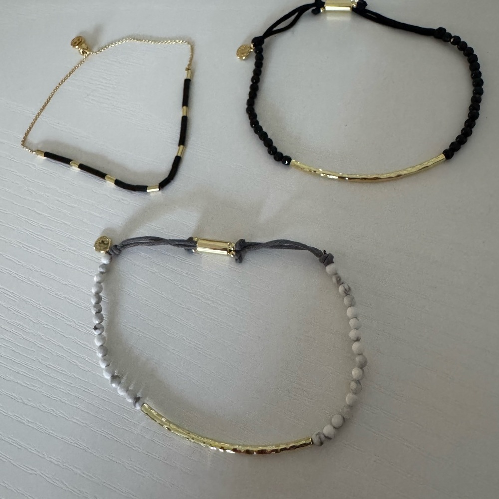 Gorjana Adjustable Bracelet Set
